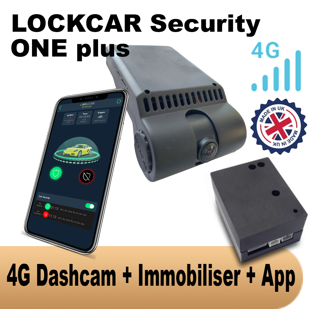 LockCar ONE Plus with camera and GPS