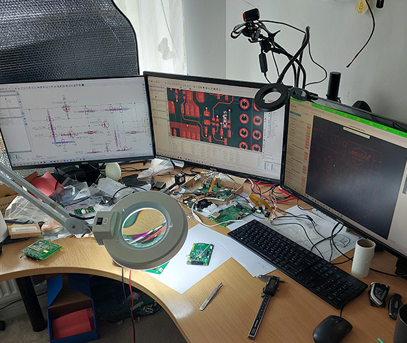 Victor's workbench - LockCar immobiliser PCB