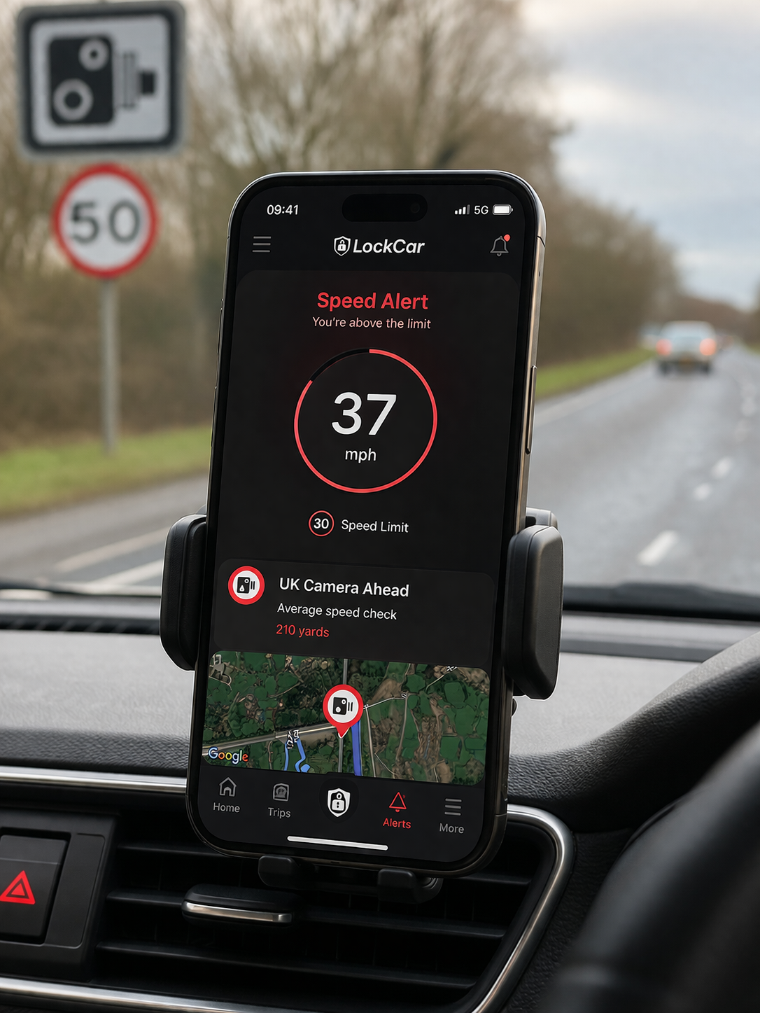 LockCar MCU hardware - security module with LTE modem and GPS