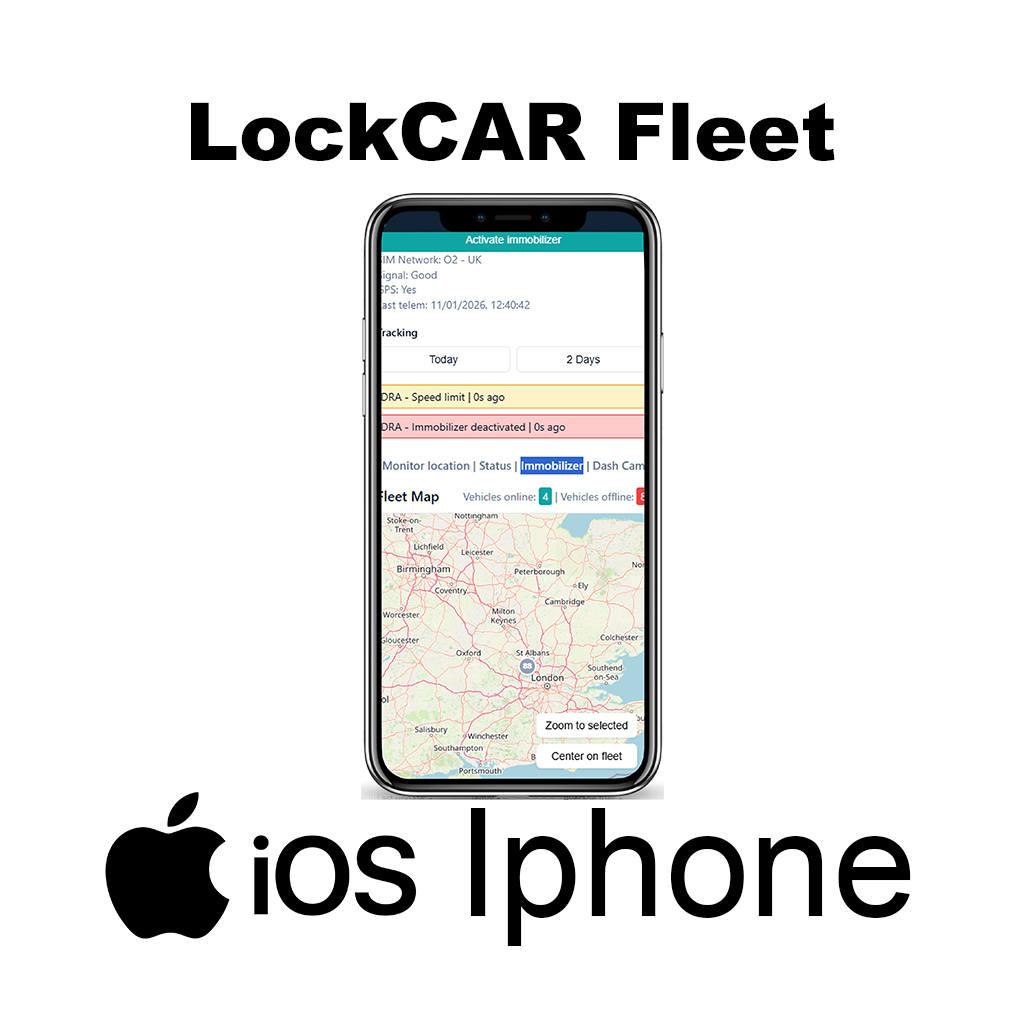 LockCAR Fleet iOS Iphone - Image 3
