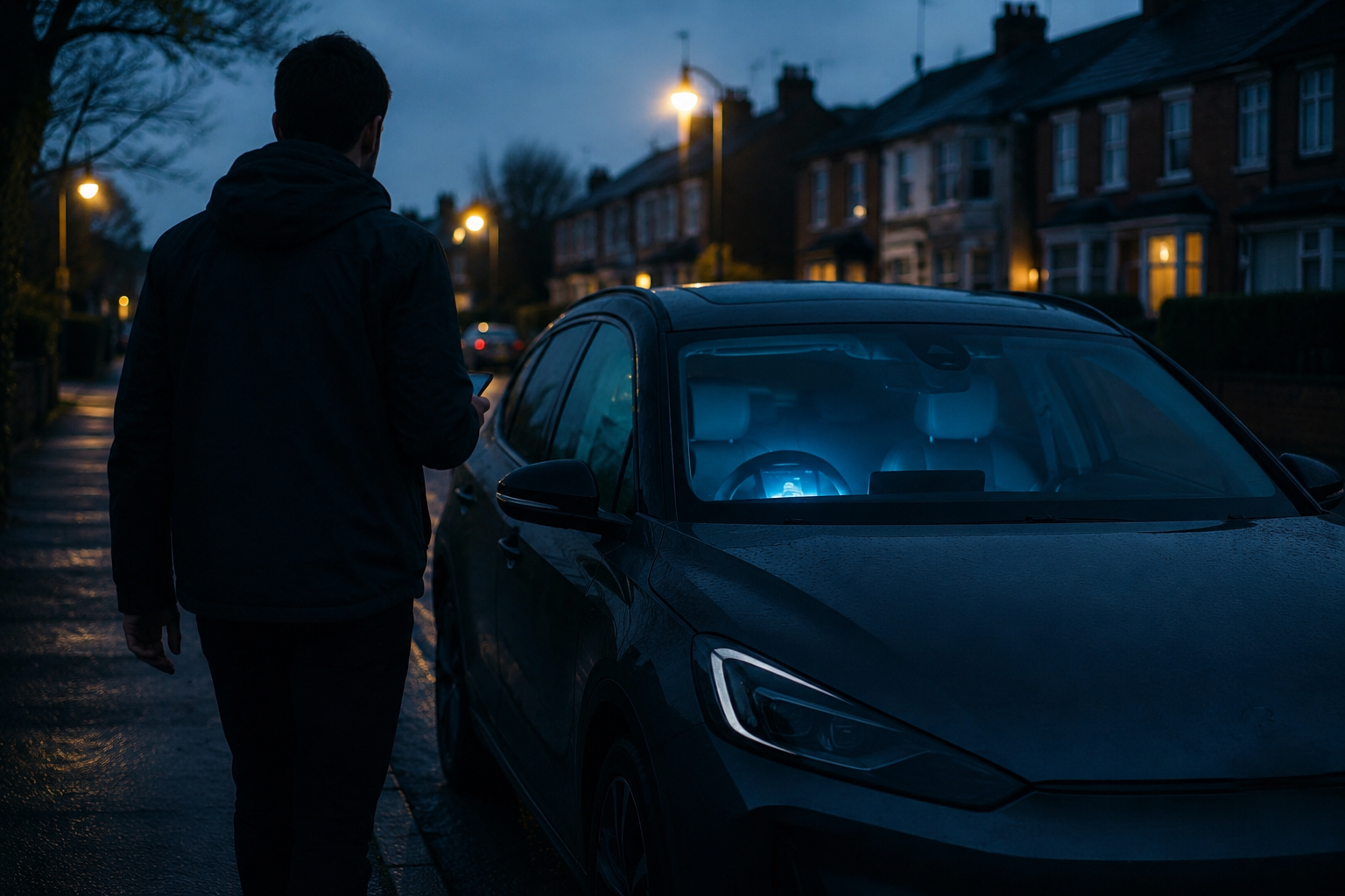 LockCar CAN-IMMO Trust Mode, approaching the car with proximity TAG