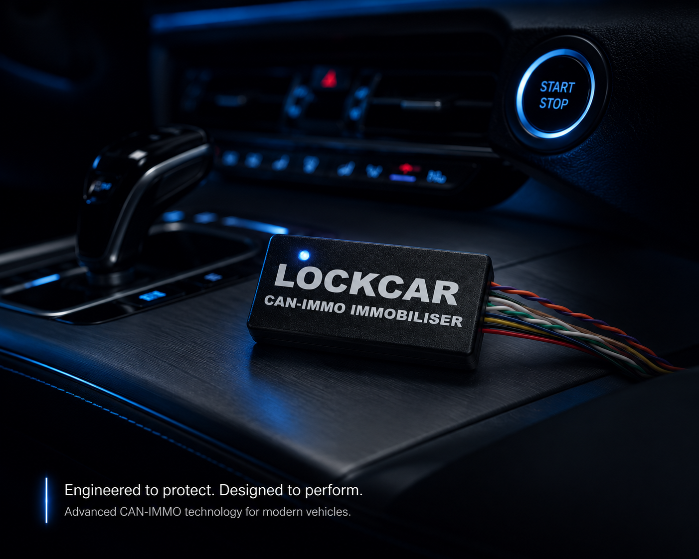 LockCar CAN-IMMO independent CAN bus network security
