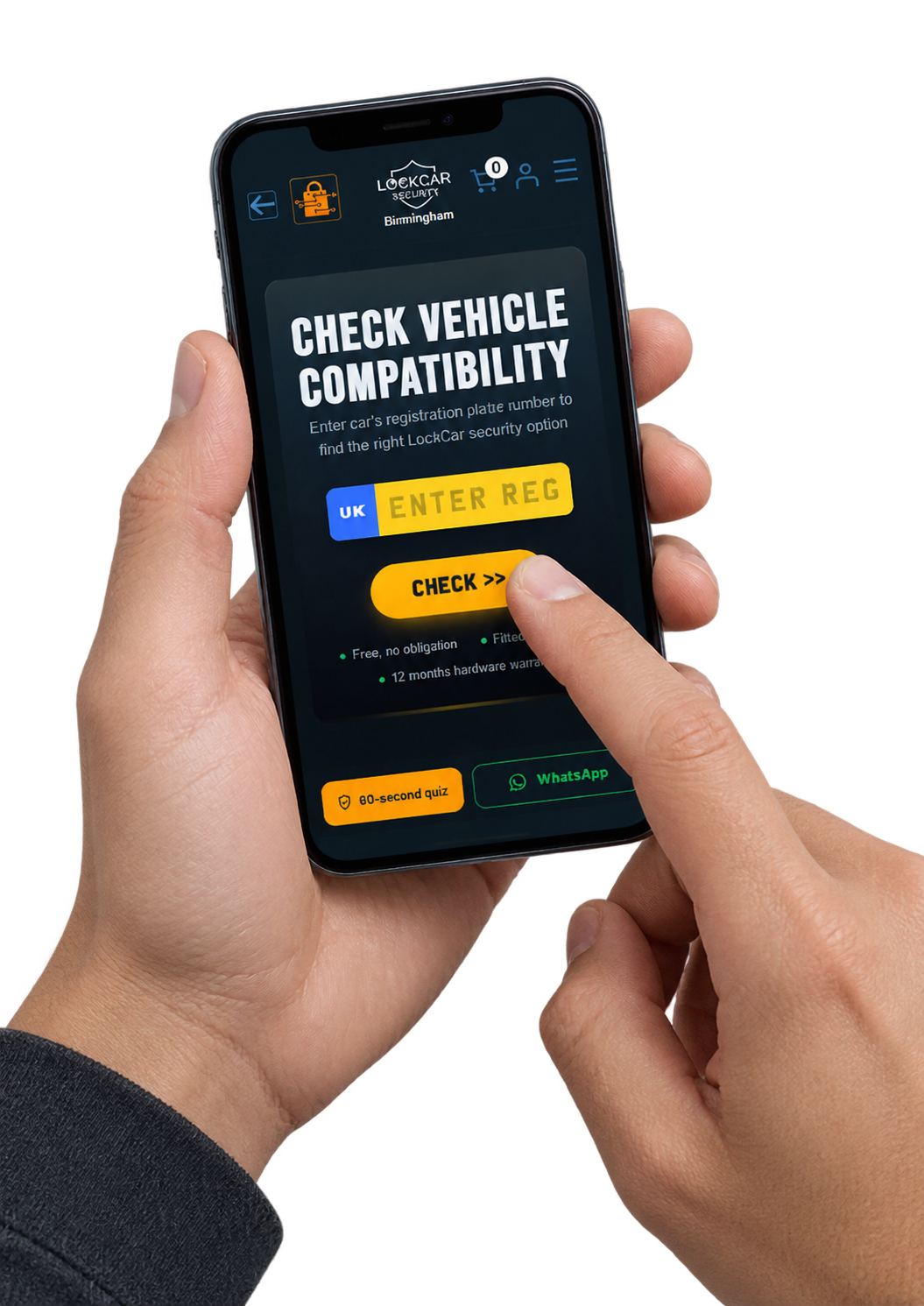 LockCar CAN-IMMO immobiliser: no PIN, no tag, no start