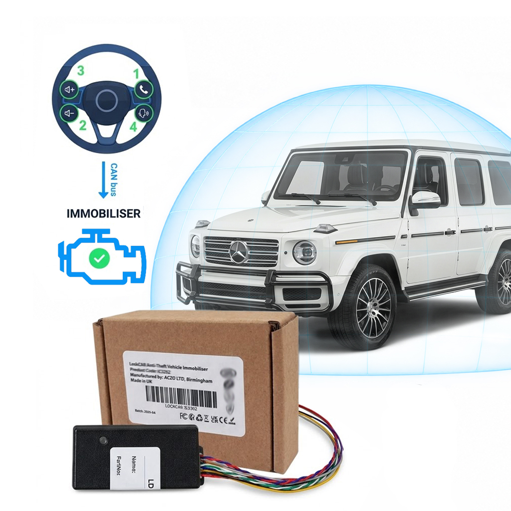 LockCar tag fob immobiliser for keyless cars