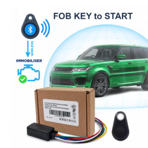Range Rover models are among the most targeted cars in the UK, with thieves using relay devices and key programming tools. A tag immobiliser adds a separate key the thieves do not have. Without your LockCar tag in range, the engine stays blocked, even if the car has been opened.