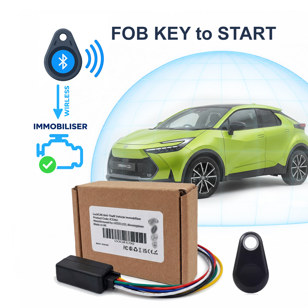 Copied car key failing to start an engine protected by a tag key fob immobiliser